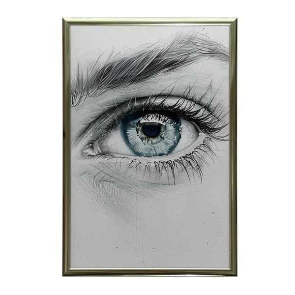 Fængslende look Fængslende look, 30x40 cm, uindrammet, premium lærred på båre