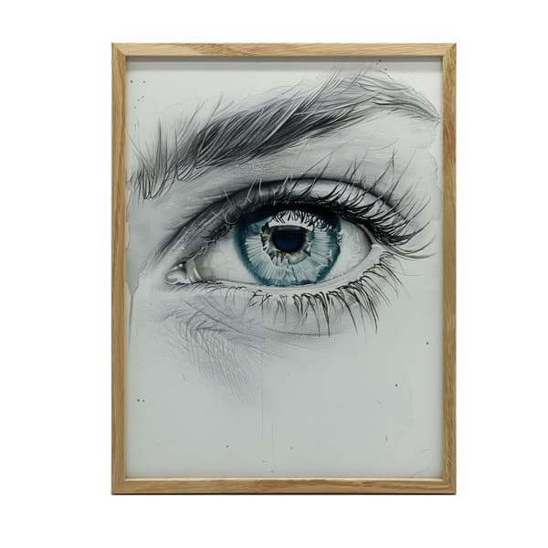 Fængslende look Fængslende look, 30x40 cm, uindrammet, premium lærred på båre