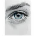 Miniatyrbild 3 av 10: Captivating Look Captivating Look, 70x100 cm, guld aluminiumram, 230 gsm matt papper
