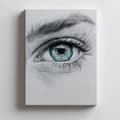 Miniatyrbild 4 av 10: Captivating Look Captivating Look, 70x100 cm, guld aluminiumram, 230 gsm matt papper