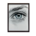 Miniatyrbild 2 av 10: Captivating Look Captivating Look, 70x100 cm, guld aluminiumram, 230 gsm matt papper