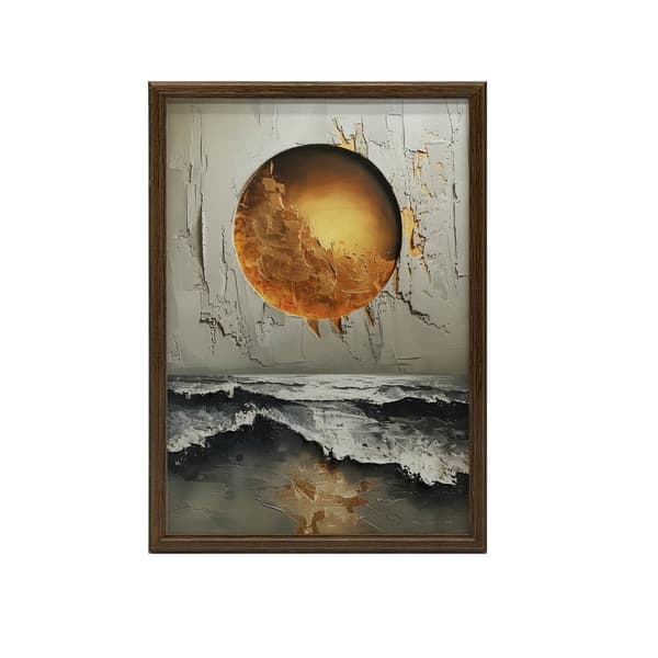 Golden Horizon Golden Horizon, 30x40 cm, uindrammet, 230 gsm mat papir