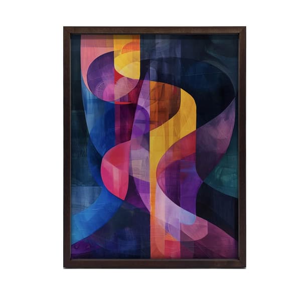 Vibrations of Colors Vibrations of Colors, 50x70 cm, svart aluminiumram, 230 gsm matt papper