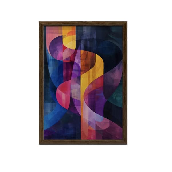 Värin värinät Värin värinät, 60x90 cm, musta alumiinirunko, 230 gsm mattapaperi
