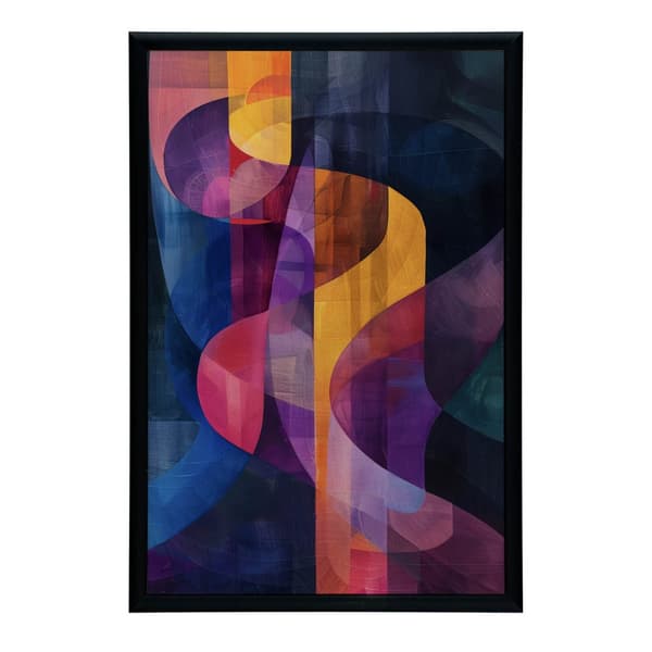 Värin värinät Värin värinät, 60x90 cm, musta alumiinirunko, 230 gsm mattapaperi