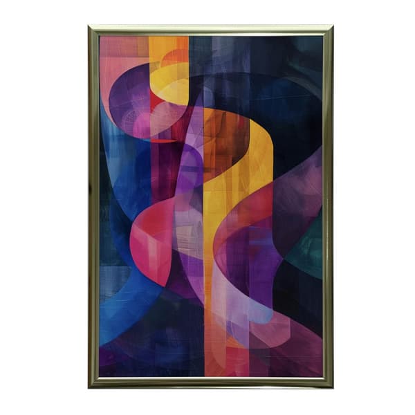 Värin värinät Värin värinät, 60x90 cm, musta alumiinirunko, 230 gsm mattapaperi