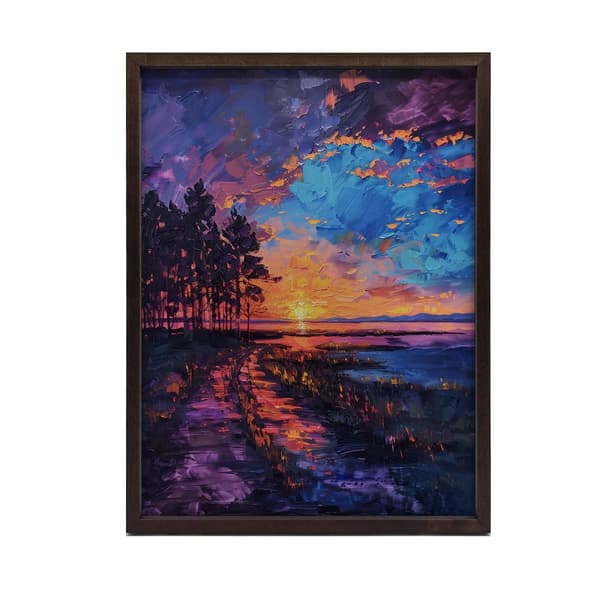 Sunset in Blissful Peace Sunset in Blissful Peace, 30x40 cm, uindrammet, 230 gsm mat papir