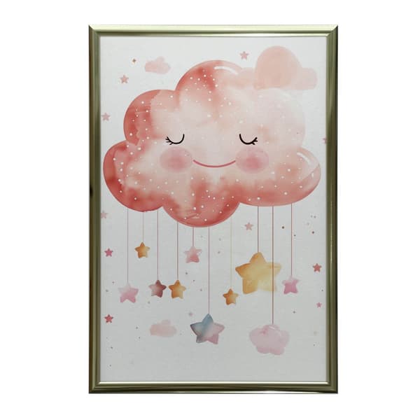 Cloud of Magic Magic of Magic, 50x70 cm, uindrammet, premium lærred på båre