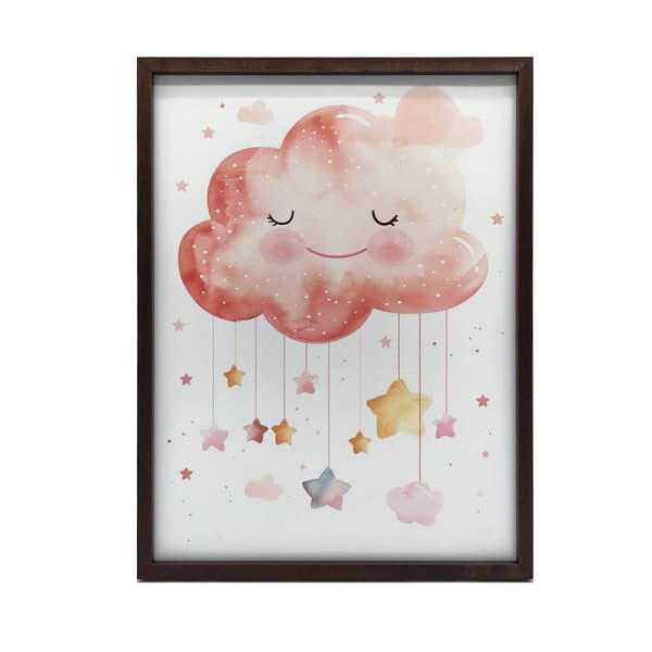 Cloud of Magic Magic of Magic, 50x70 cm, uindrammet, premium lærred på båre