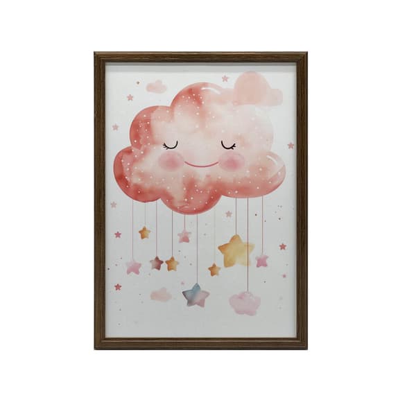 Magic Cloud Magic Cloud, 70x100 cm, guld aluminiumram, 230 gsm matt papper