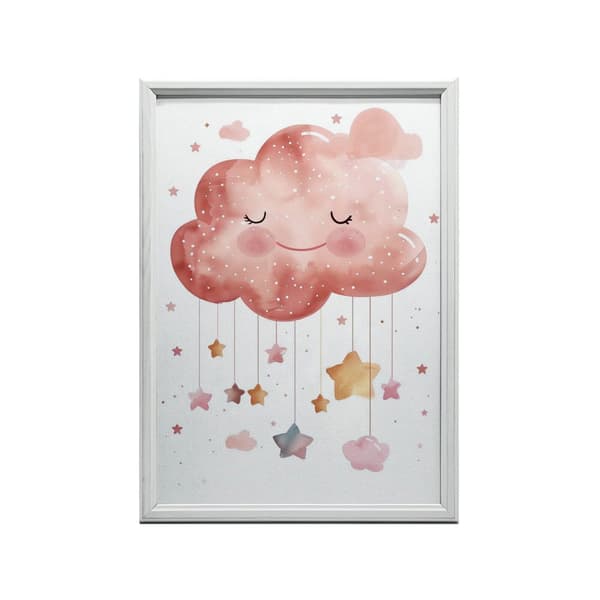 Magic Cloud Magic Cloud, 70x100 cm, guld aluminiumram, 230 gsm matt papper