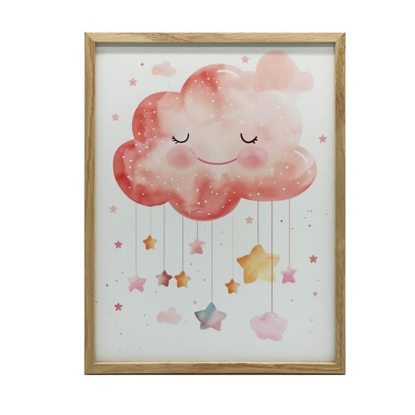 Magic Cloud Magic Cloud, 70x100 cm, guld aluminiumram, 230 gsm matt papper
