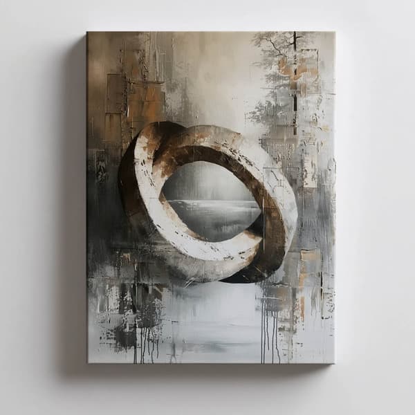 Ring of Nature Ring of Nature, 30x40 cm, lys egetræsramme, 230 gsm mat papir