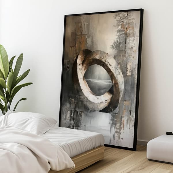 Ring of Nature Ring of Nature, 30x40 cm, mørkebrun træramme, 230 gsm mat papir