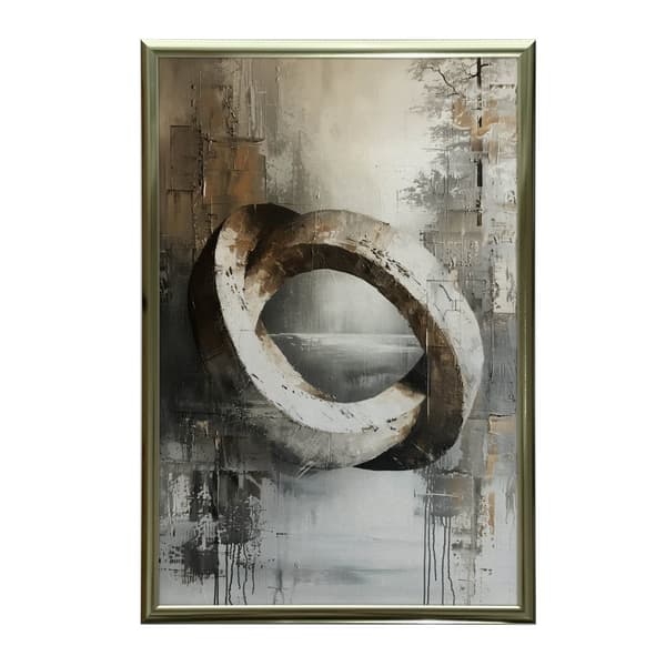 Ring of Nature Ring of Nature, 30x40 cm, mørkebrun træramme, 230 gsm mat papir