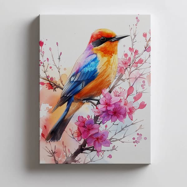 Kirsikankukan melodia Kirsikankukan melodia, 30x40 cm, kehystämätön, 230 gsm mattapaperi