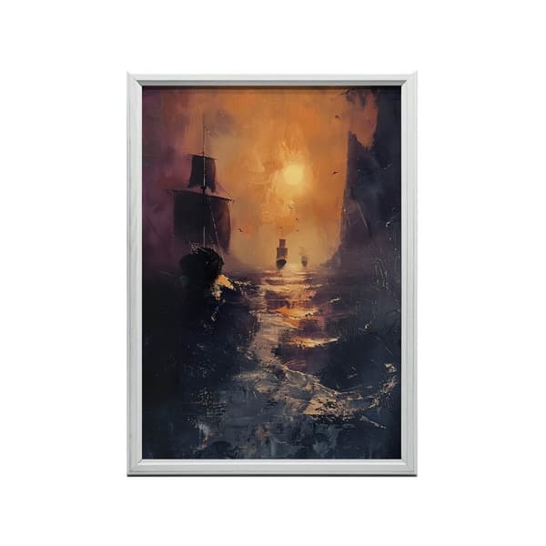 Pirate Adventure Pirate Adventure, 30x40 cm, lys egetræsramme, 230 gsm mat papir