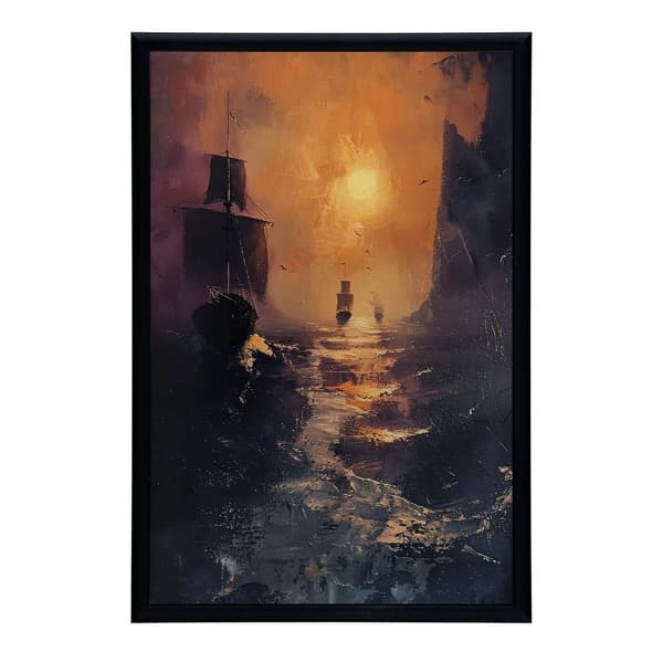 Pirate Adventure Pirate Adventure, 30x40 cm, lys egetræsramme, 230 gsm mat papir