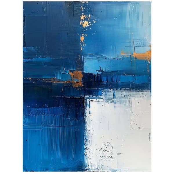 Sapphire's Peace Sapphire's Peace, 50x70 cm, mørkebrun træramme, 230 gsm mat papir