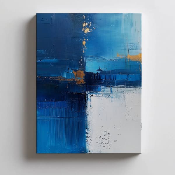Sapphire's Peace Sapphire's Peace, 70x100 cm, oinramad, premiumduk på bår