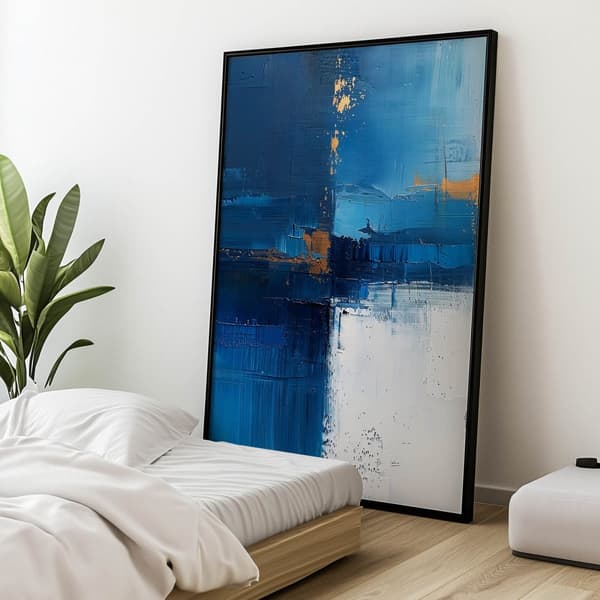 Sapphire's Peace Sapphire's Peace, 70x100 cm, oinramad, premiumduk på bår
