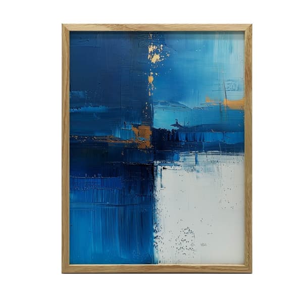 Sapphire's Peace Sapphire's Peace, 70x100 cm, oinramad, premiumduk på bår