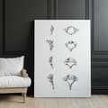 Miniatyrbild 6 av 11: Anatomy of the Cervical Vertebrae - Anatomical poster Anatomy of the Cervical Vertebrae - Anatomic poster, 50x70 cm, oinramad, 230 gsm matt papper
