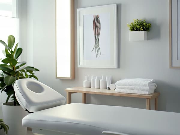 Underarm - Anatomisk plakat Underarm - Anatomisk plakat, 30x40 cm, guld aluminiumsramme, 230 gsm mat papir
