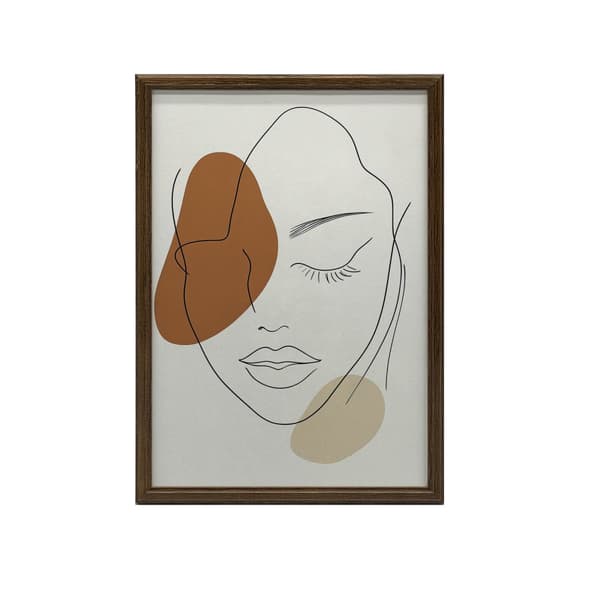 Calm Femininity in Line Calm Femininity in Line, 50x70 cm, ljus ekträram, 230 gsm matt papper