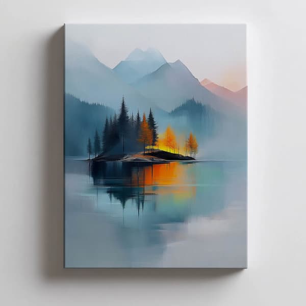Oasis of Peace Oasis of Peace, 50x70 cm, oinramad, premiumduk på bårram