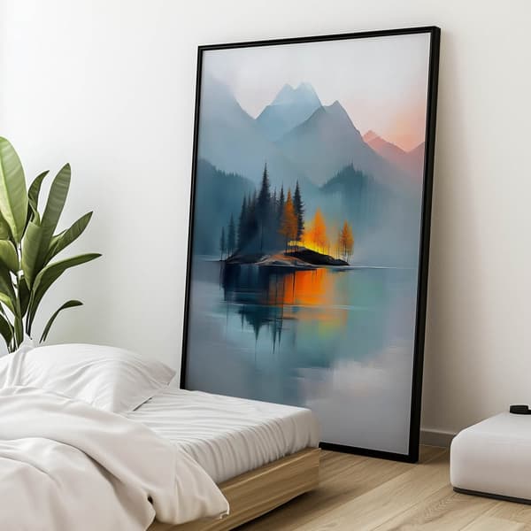 Oasis of Peace Oasis of Peace, 50x70 cm, oinramad, premiumduk på bårram