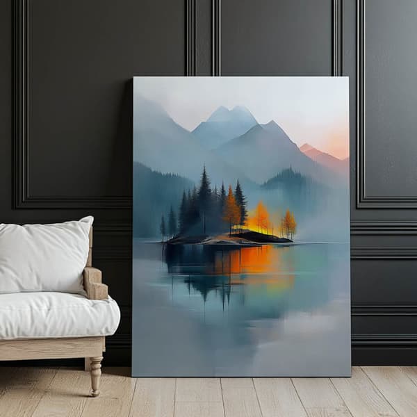 Oasis of Peace Oasis of Peace, 50x70 cm, oinramad, premiumduk på bårram