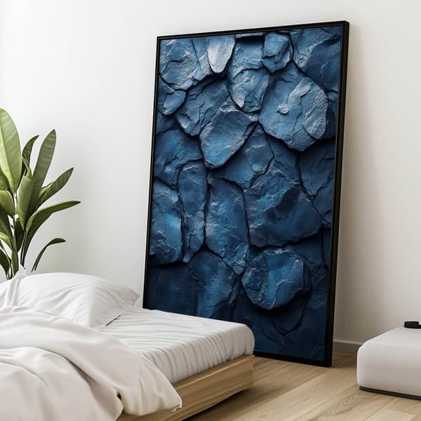 Dark Stone Texture Dark Stone Texture, 50x70 cm, uindrammet, 230 gsm mat papir