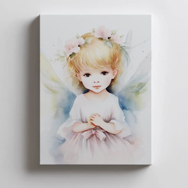 Blossoming Innocence -juliste Blossoming Innocence -juliste, 70x100 cm, vaalea tammipuukehys, 230 gsm mattapaperi