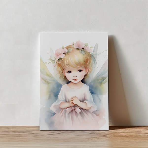 Blossoming Innocence -juliste Blossoming Innocence -juliste, 70x100 cm, vaalea tammipuukehys, 230 gsm mattapaperi