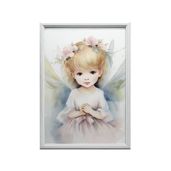 Blossoming Innocence -juliste Blossoming Innocence -juliste, 70x100 cm, vaalea tammipuukehys, 230 gsm mattapaperi