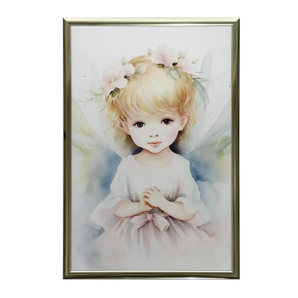 Blossoming Innocence -juliste Blossoming Innocence -juliste, 70x100 cm, vaalea tammipuukehys, 230 gsm mattapaperi