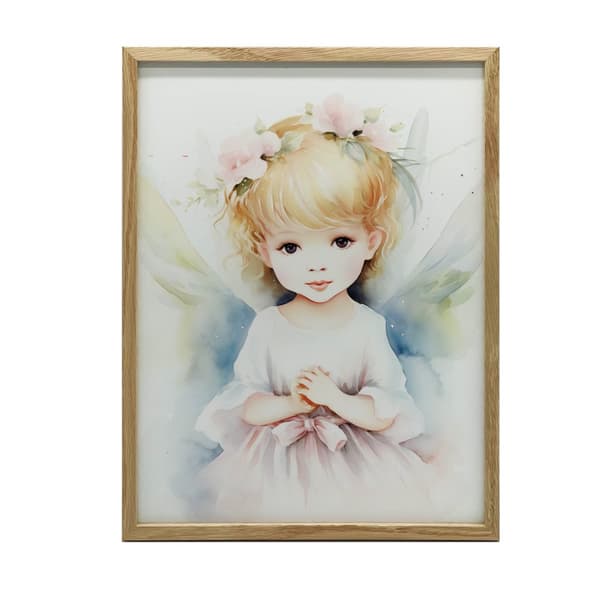 Blossoming Innocence -juliste Blossoming Innocence -juliste, 70x100 cm, vaalea tammipuukehys, 230 gsm mattapaperi