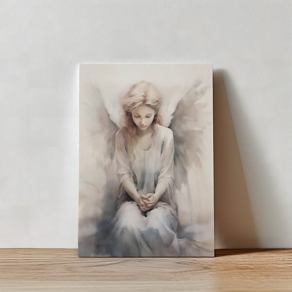 Plakat Unfathomable Blue Beauty Plakat Unfathomable Blue Beauty, 30x40 cm, sort aluminiumsramme, 230 gsm mat papir