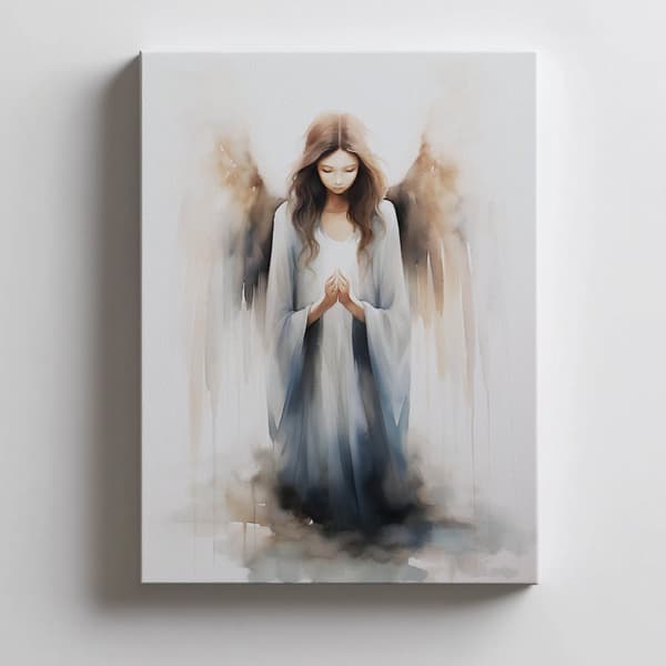 Blue Symphony Poster Blue Symphony Poster, 40x50 cm, guld aluminiumram, 230 gsm matt papper