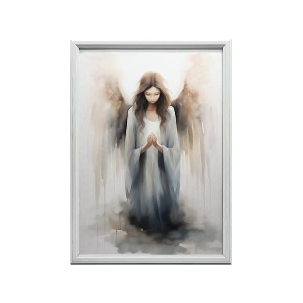Blue Symphony Poster Blue Symphony Poster, 40x50 cm, guld aluminiumram, 230 gsm matt papper