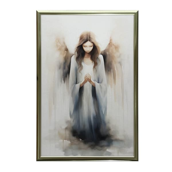 Blue Symphony Poster Blue Symphony Poster, 40x50 cm, guld aluminiumram, 230 gsm matt papper