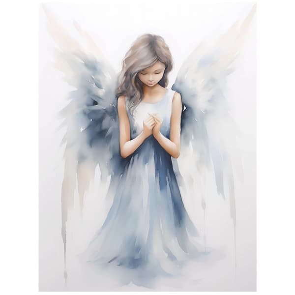 Blue Wings Melody Plakat Blue Wings Melody Plakat, 30x40 cm, sort aluminiumsramme, 230 gsm mat papir