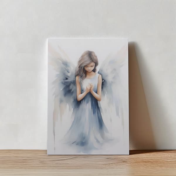 Blue Wings Melody Plakat Blue Wings Melody Plakat, 30x40 cm, sort aluminiumsramme, 230 gsm mat papir