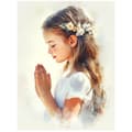 Miniatyrbild 3 av 10: Souvenir of the First Holy Communion - flicka Souvenir of the First Holy Communion - flicka, 60x90 cm, ramlös, 230 gsm matt papper