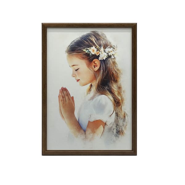 Souvenir of the First Holy Communion - flicka Souvenir of the First Holy Communion - flicka, 60x90 cm, ramlös, 230 gsm matt papper
