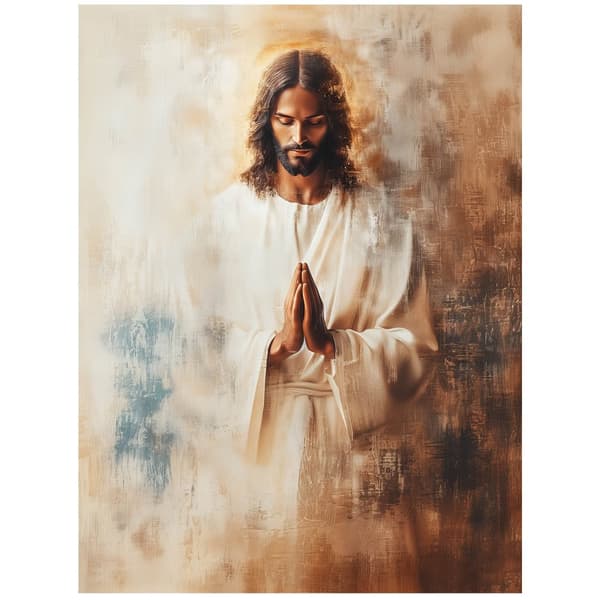 Jesus in Prayer Jesus in Prayer, 70x100 cm, uindrammet, 230 gsm mat papir