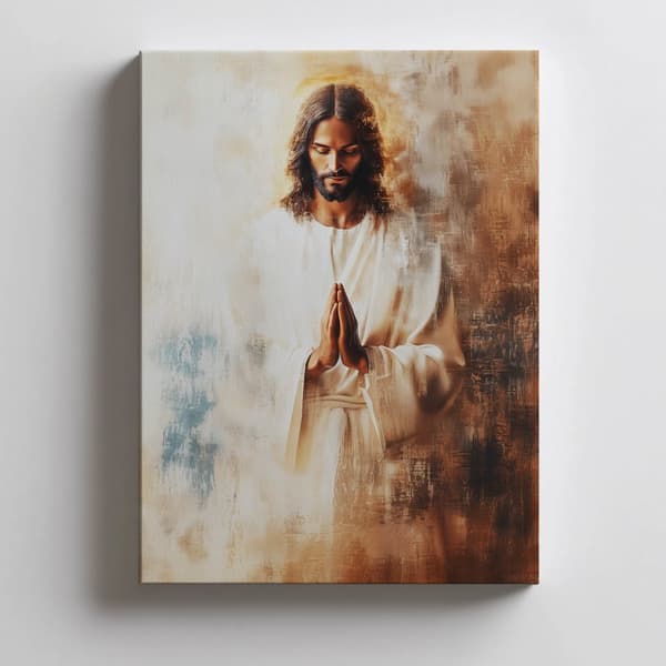 Jesus in Prayer Jesus in Prayer, 70x100 cm, uindrammet, 230 gsm mat papir