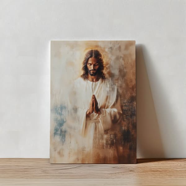 Jesus in Prayer Jesus in Prayer, 70x100 cm, uindrammet, 230 gsm mat papir