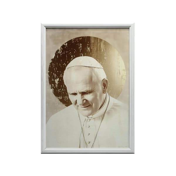 Portræt af pave Johannes Paul II Portræt af pave Johannes Paul II, 50x70 cm, uindrammet, 230 gsm mat papir